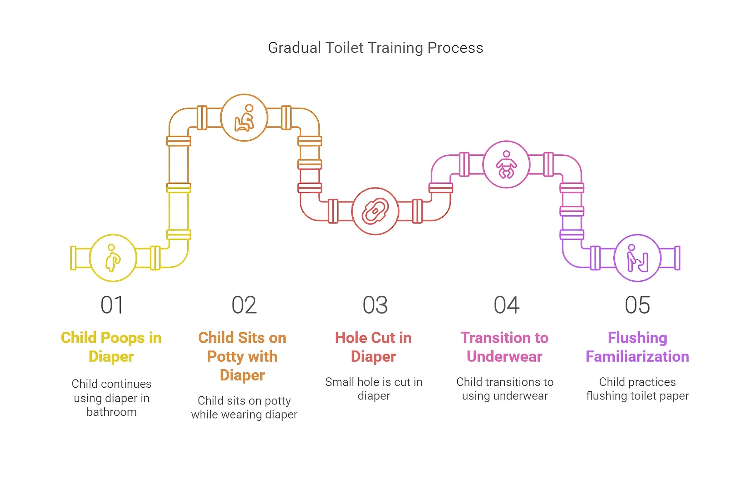 Gradual Toilet Training Process