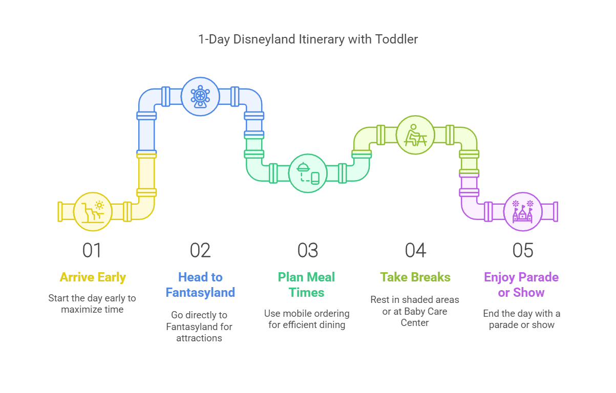 Factors for a Successful Disneyland Visit with a Toddler