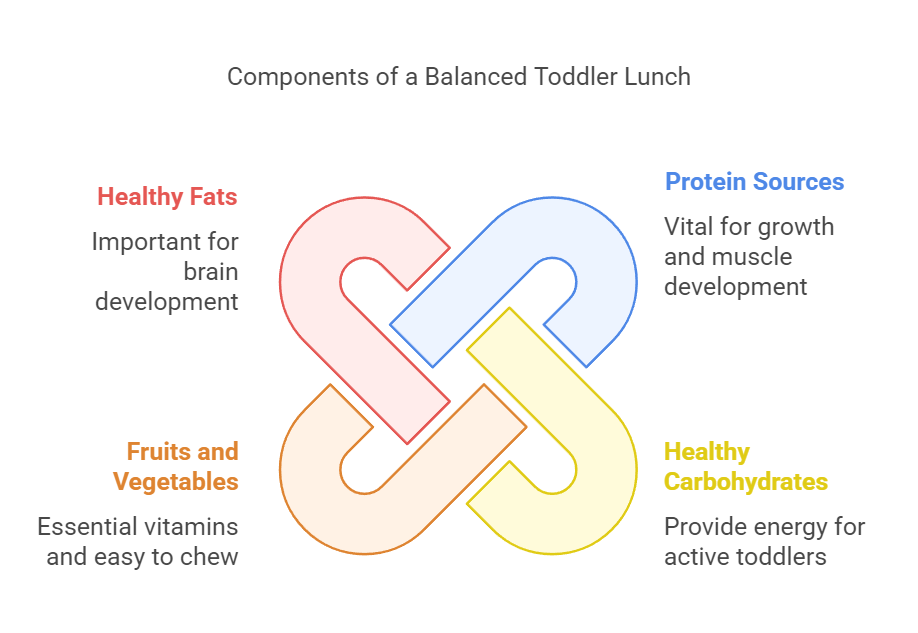 Components of a Balanced Toddler Lunch