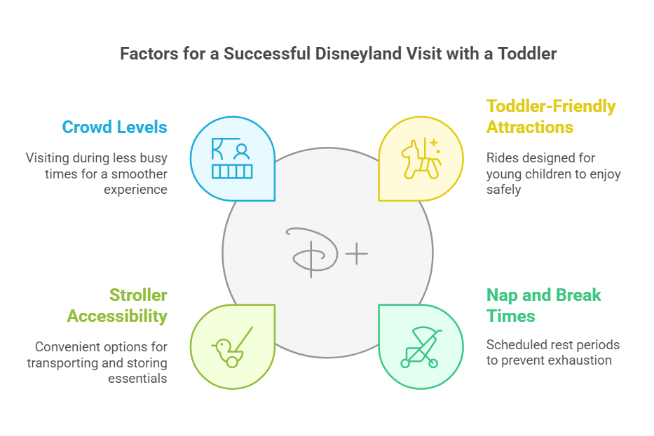 Factors for a Successful Disneyland Visit with a Toddler