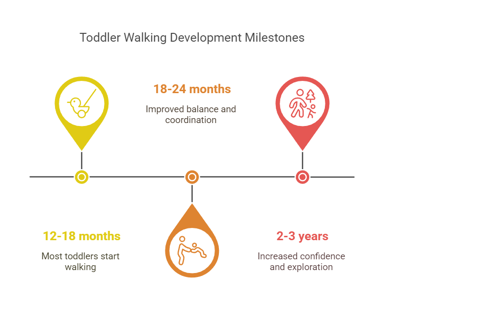 Toddler Walking Development Milestones