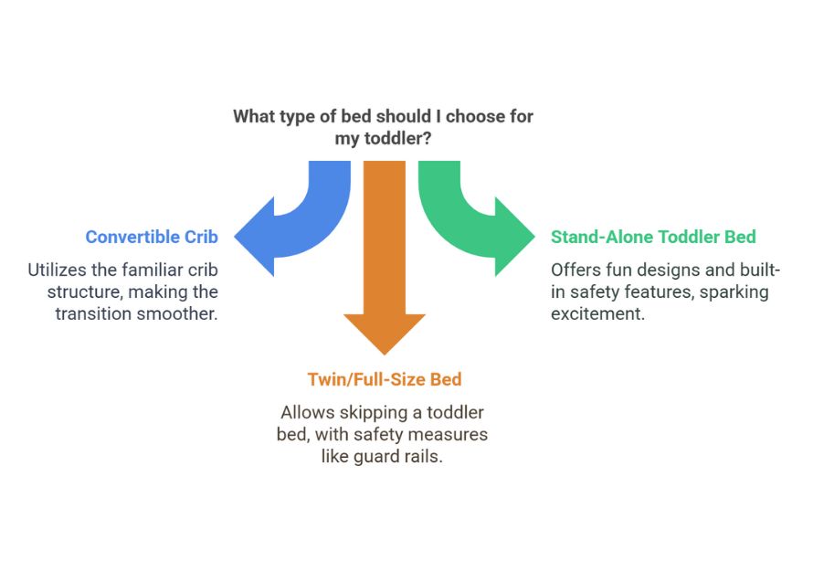 What type of bed should I choose for my toddler?