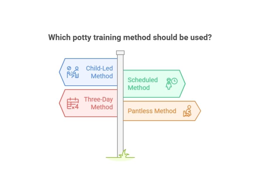 Which potty training method should be used?