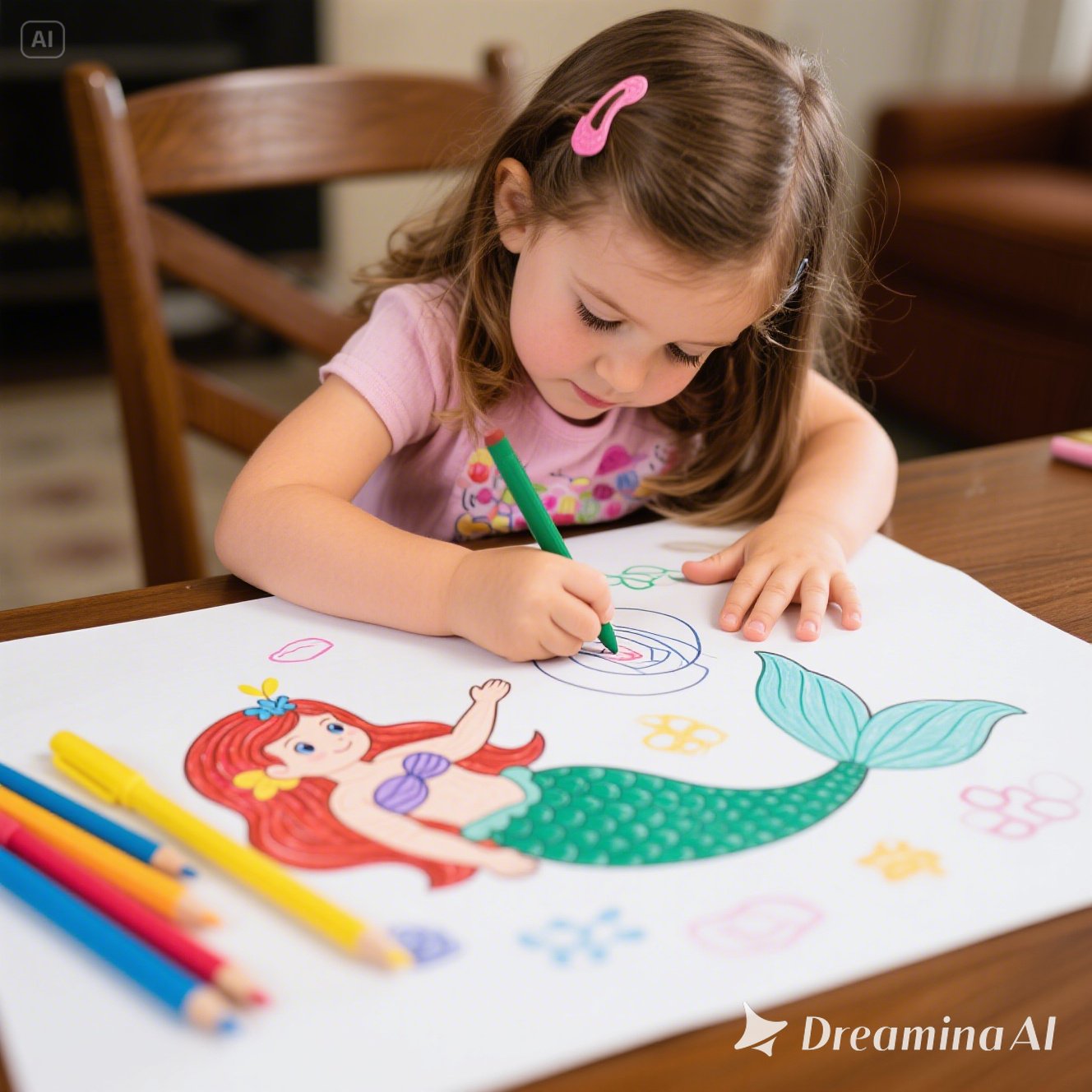 🧜‍♀️ Splash into Creativity: Free Mermaid Coloring Sheets for Kids