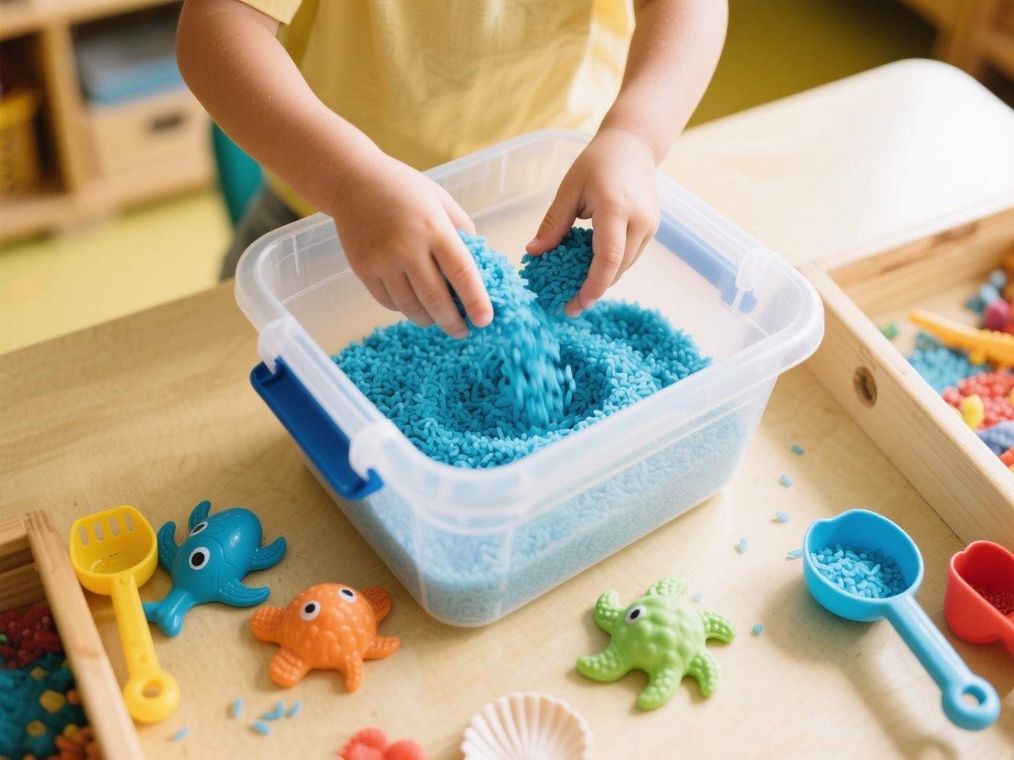 Sensory Bins for Hands-On Exploration