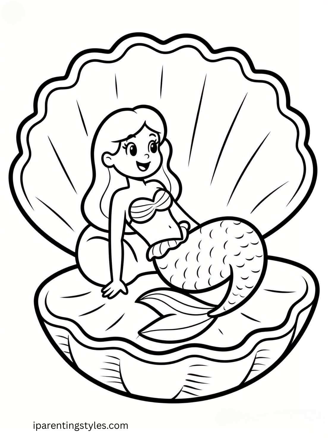 🧜🏻‍♀️ Dive into Creativity: Free Mermaid Coloring Sheets for Kids 🖍️