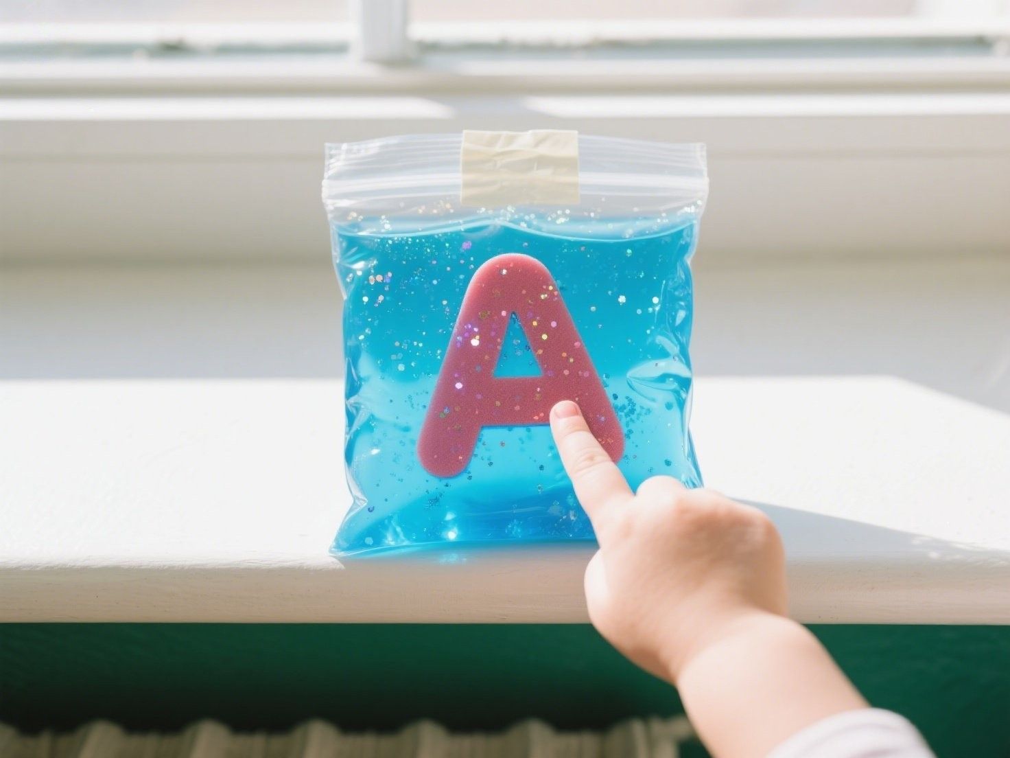 Mess-Free Sensory Bags for Tactile Learning