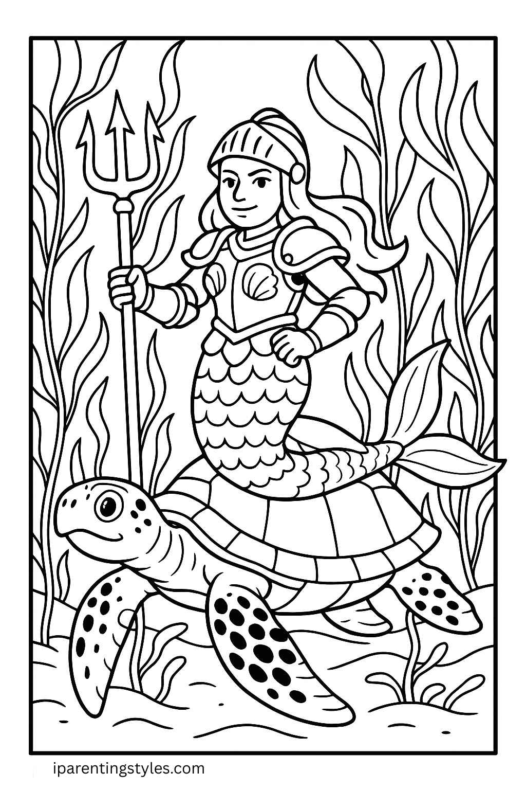 🧜‍♀️ Splash into Creativity: Free Mermaid Coloring Sheets for Kids