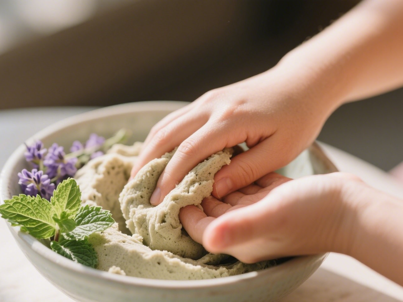 5. Aromatherapy Playdough