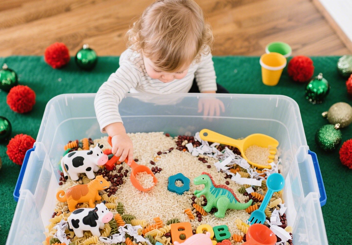 1. DIY Sensory Bins