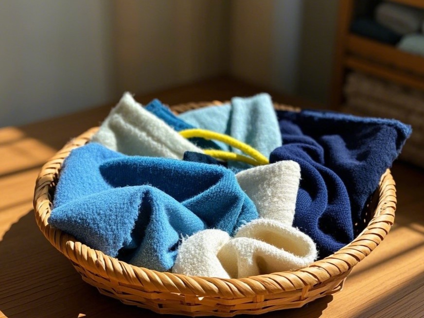 10. Fabric Texture Basket
