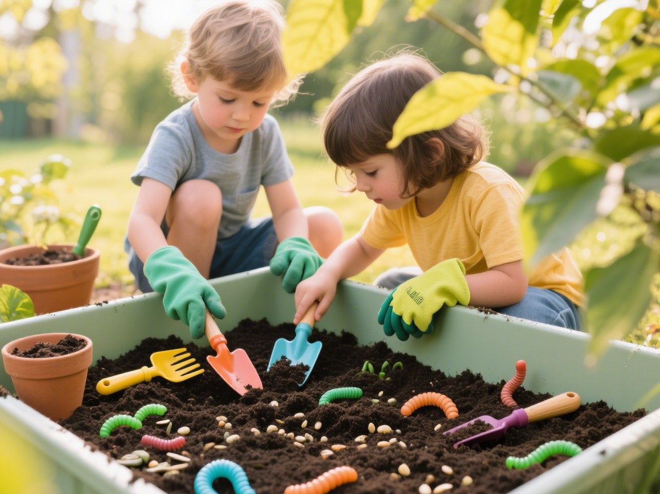 3. Garden Sensory Bin
