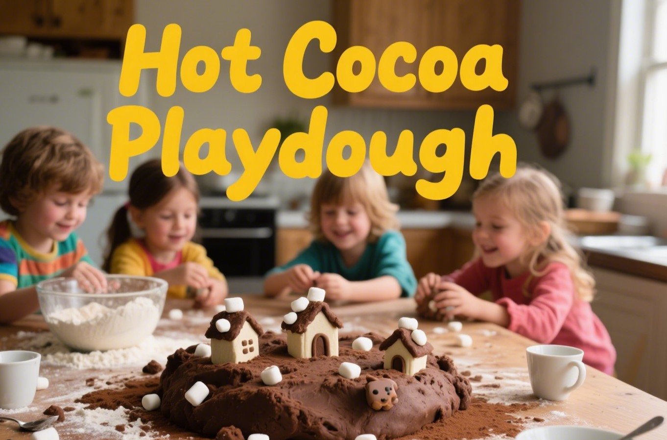 15. Hot Cocoa Playdough
