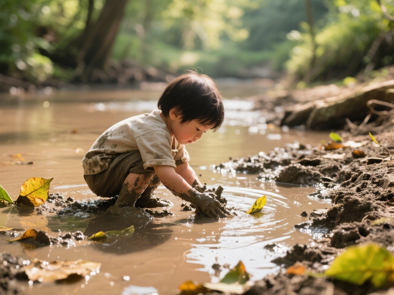 4. Nature-Based Sensory Play