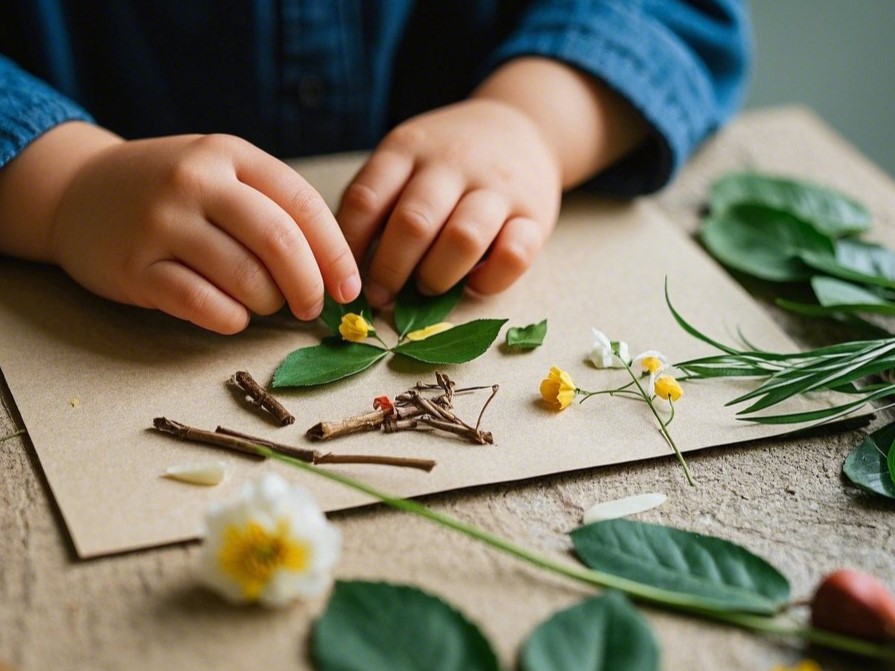 6. Nature Collage Craft