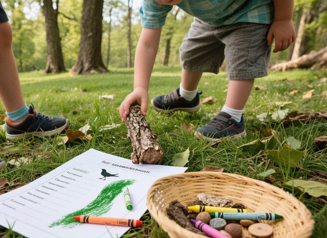 4. Nature Walk Sensory Scavenger Hunt