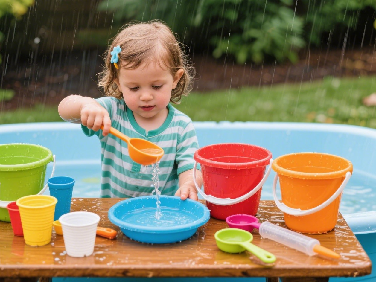 2. Rainwater Play Table