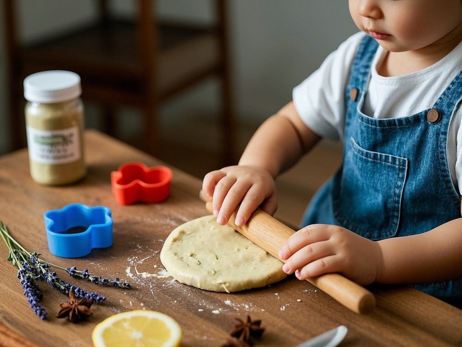 2. Scented Playdough Exploration