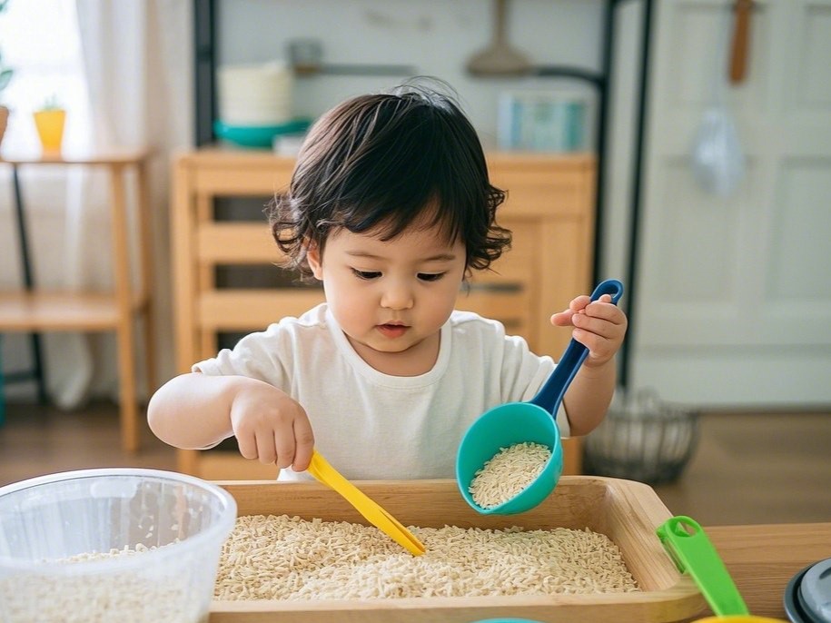 2. Sensory Scooping Bin