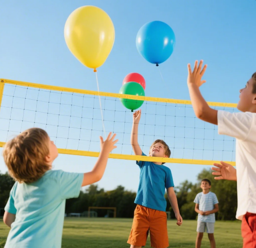 Balloon Volleyball or Balloon Toss