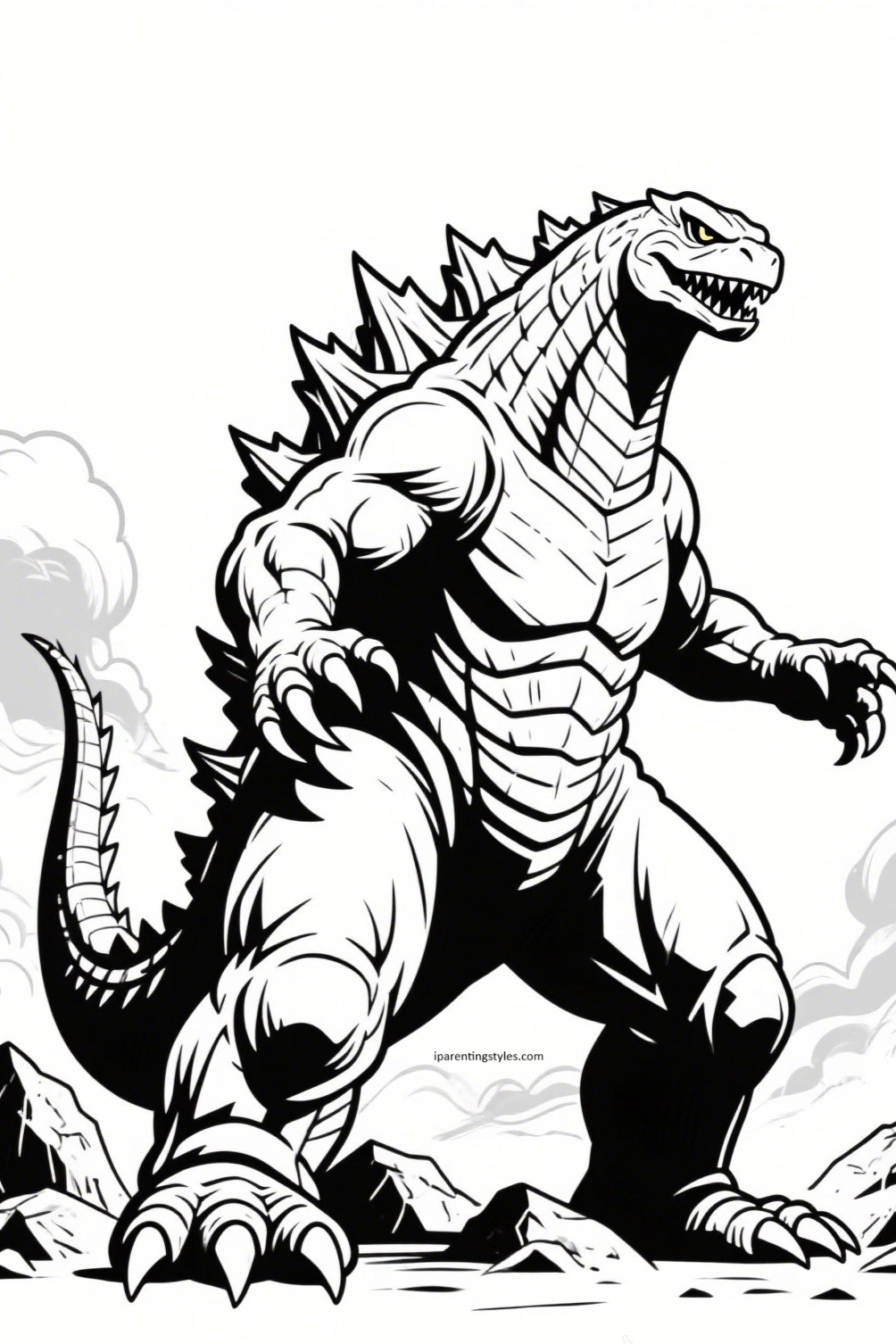10 Printable Pages to Bring the King of Monsters to Life