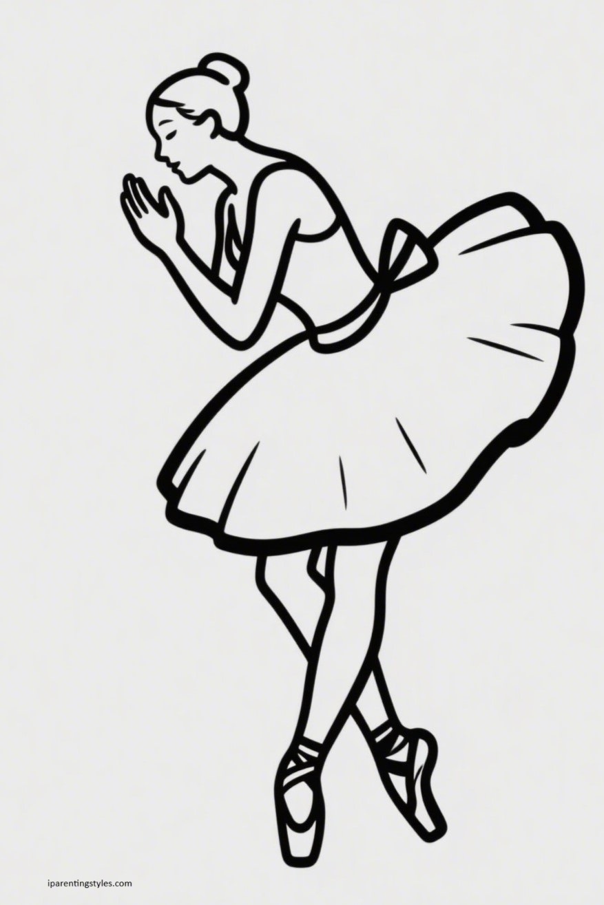 Embrace the Art of Ballet with These 10 Beautiful Ballerina Coloring Pages