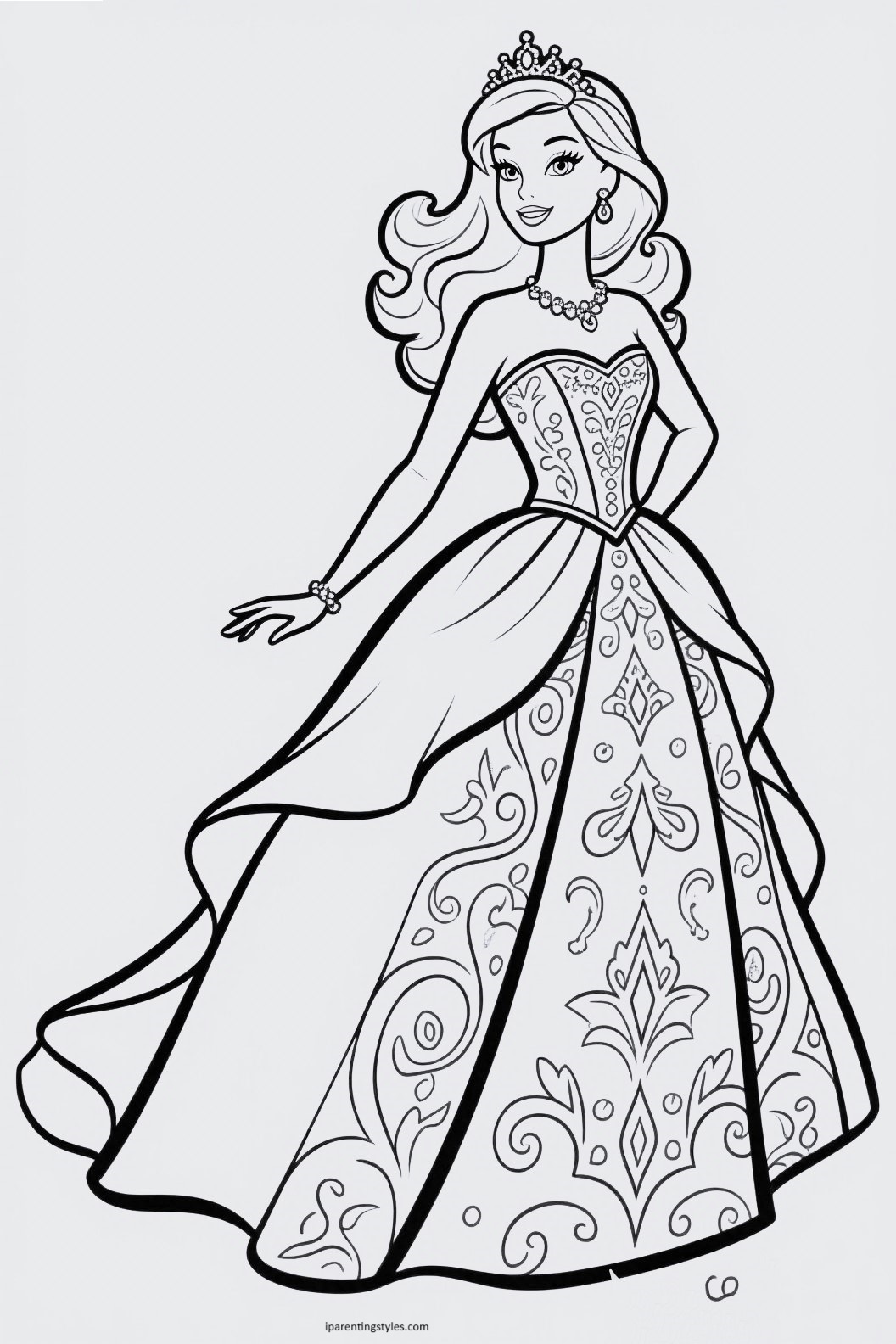 10 Adorable Barbie Coloring Pages to Unleash Your Creativity!