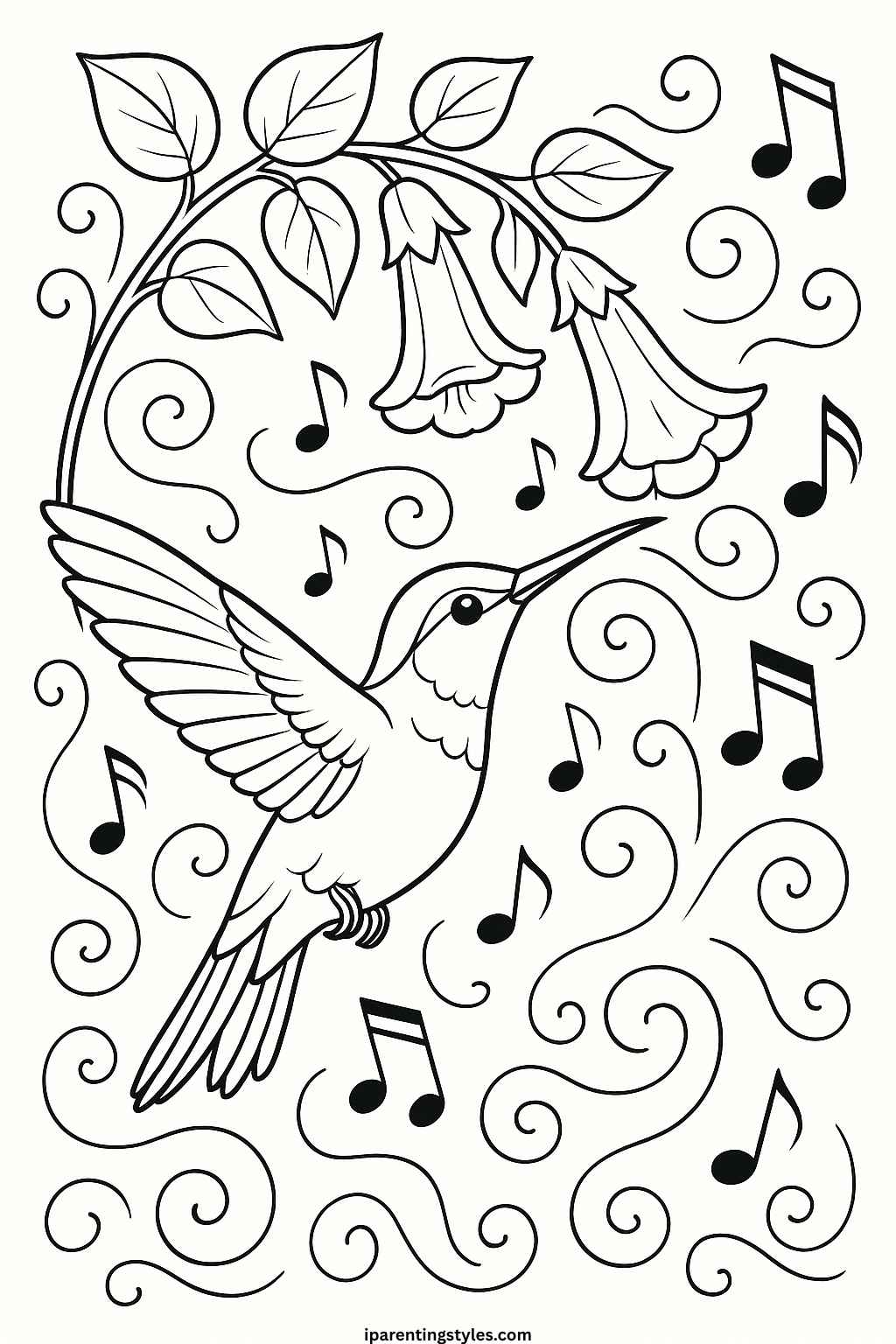 🐦 Whimsical Bird Coloring Sheet Collection 🖍️ "Page 1"