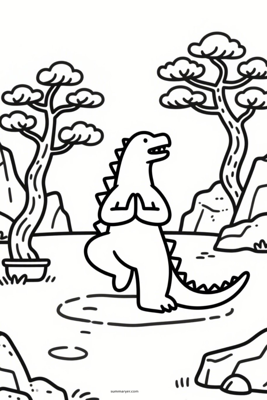 10 Unique Godzilla Coloring Sheet Ideas That Spark Creativity