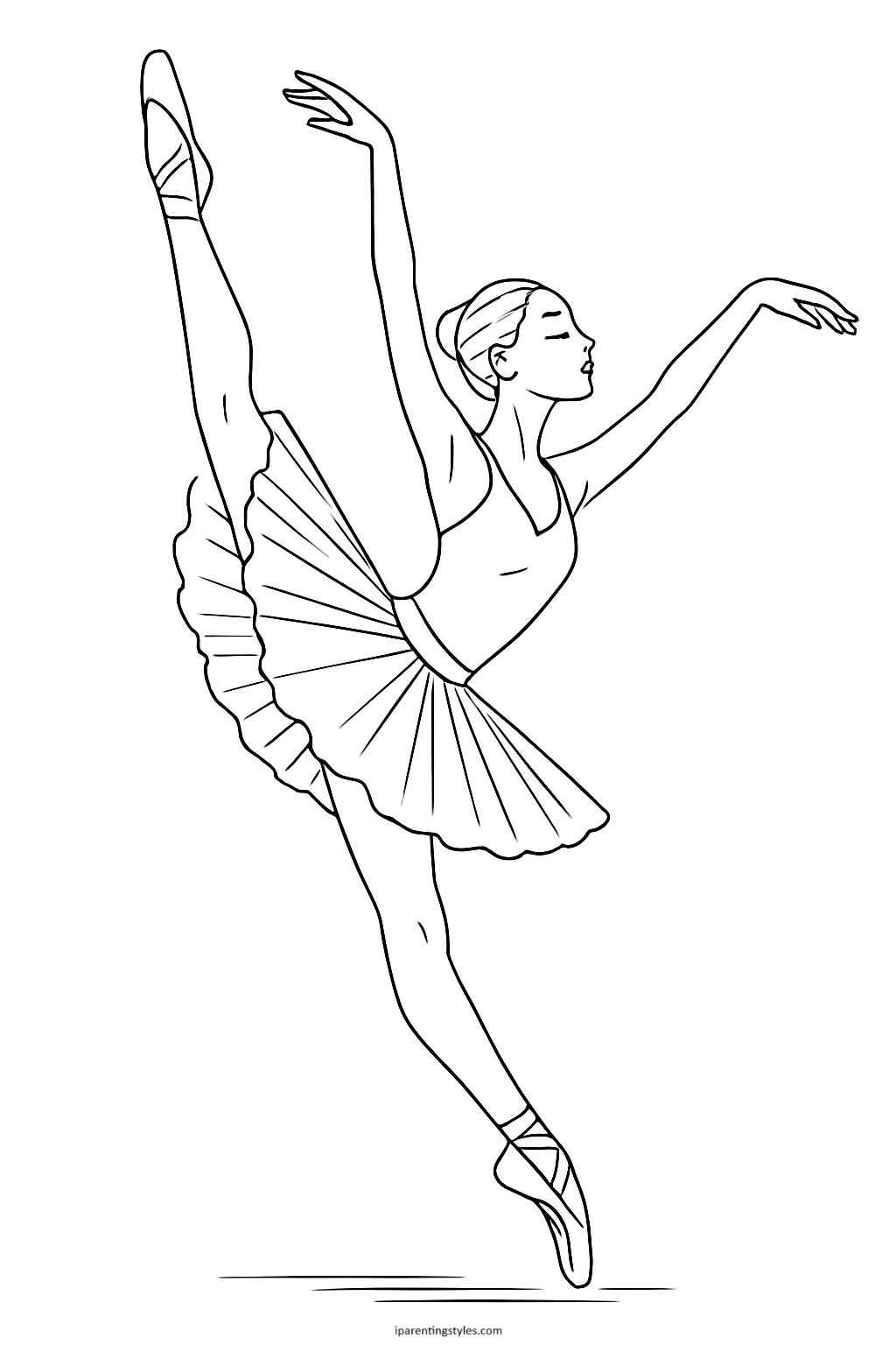 Embrace the Art of Ballet with These 10 Beautiful Ballerina Coloring Pages