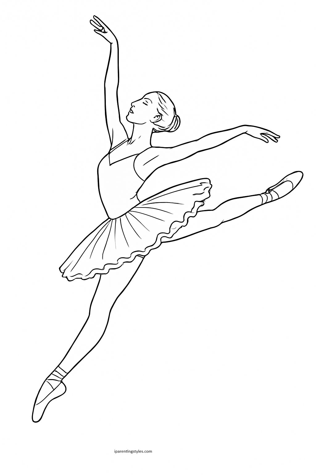 10 More Ballerina Coloring Pages to Bring Ballet to Life