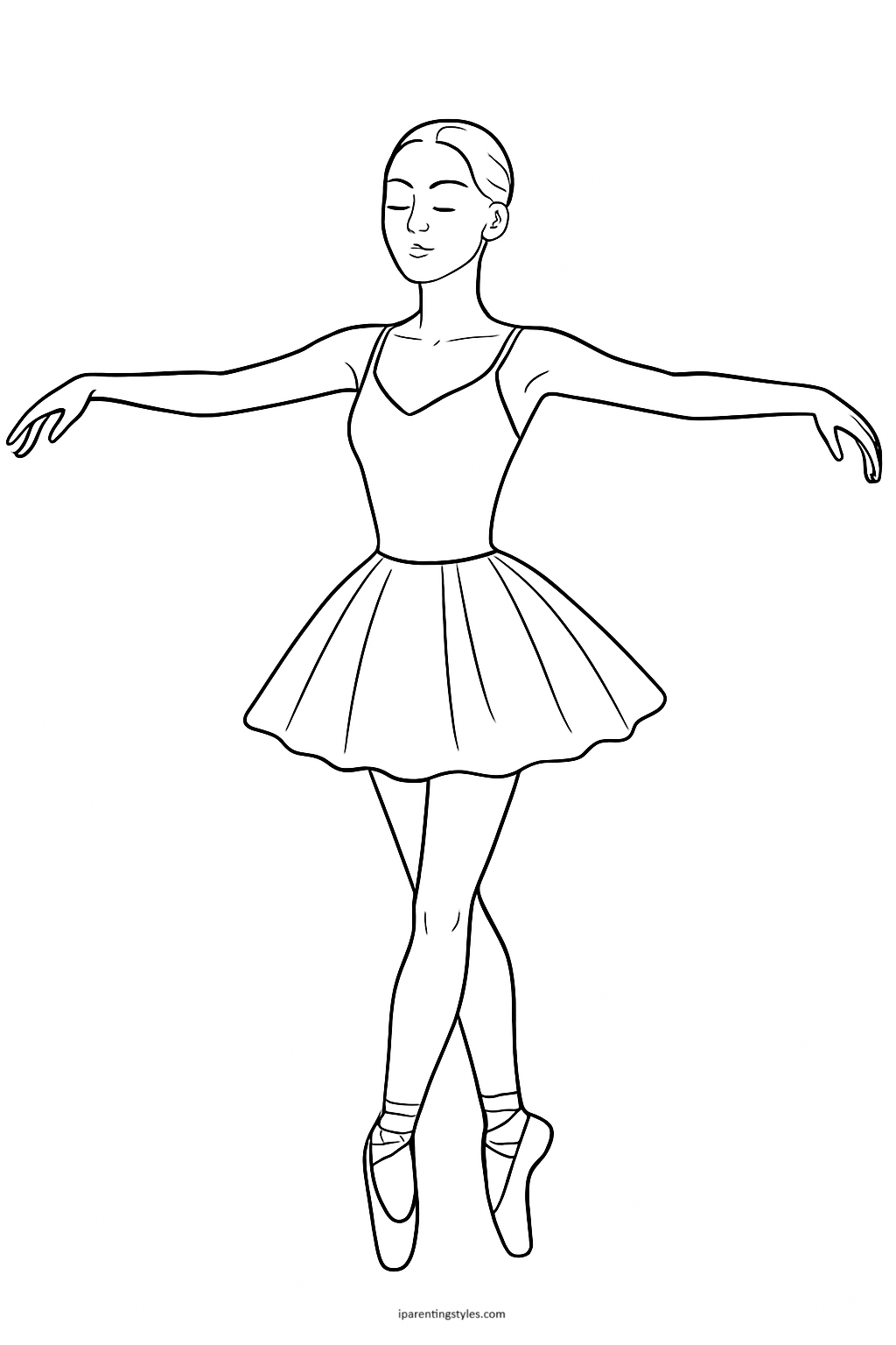 Ballet in Motion: 10 Stunning Ballerina Coloring Pages to Bring Grace to Life