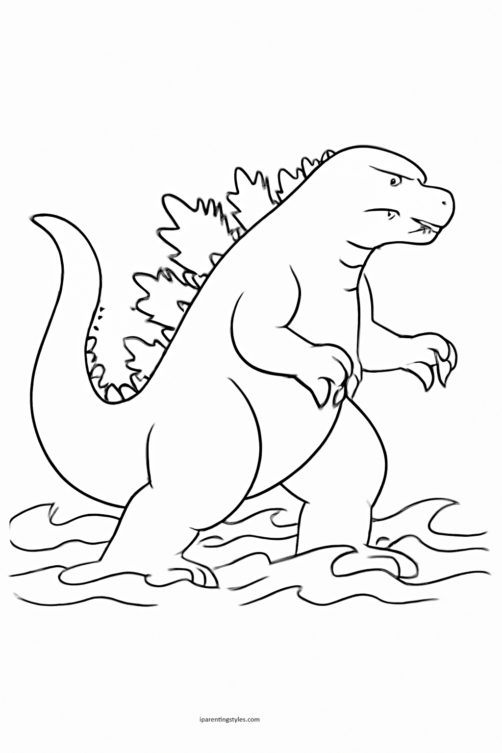 Unleash Your Inner Artist with These Epic Godzilla Coloring Pages!