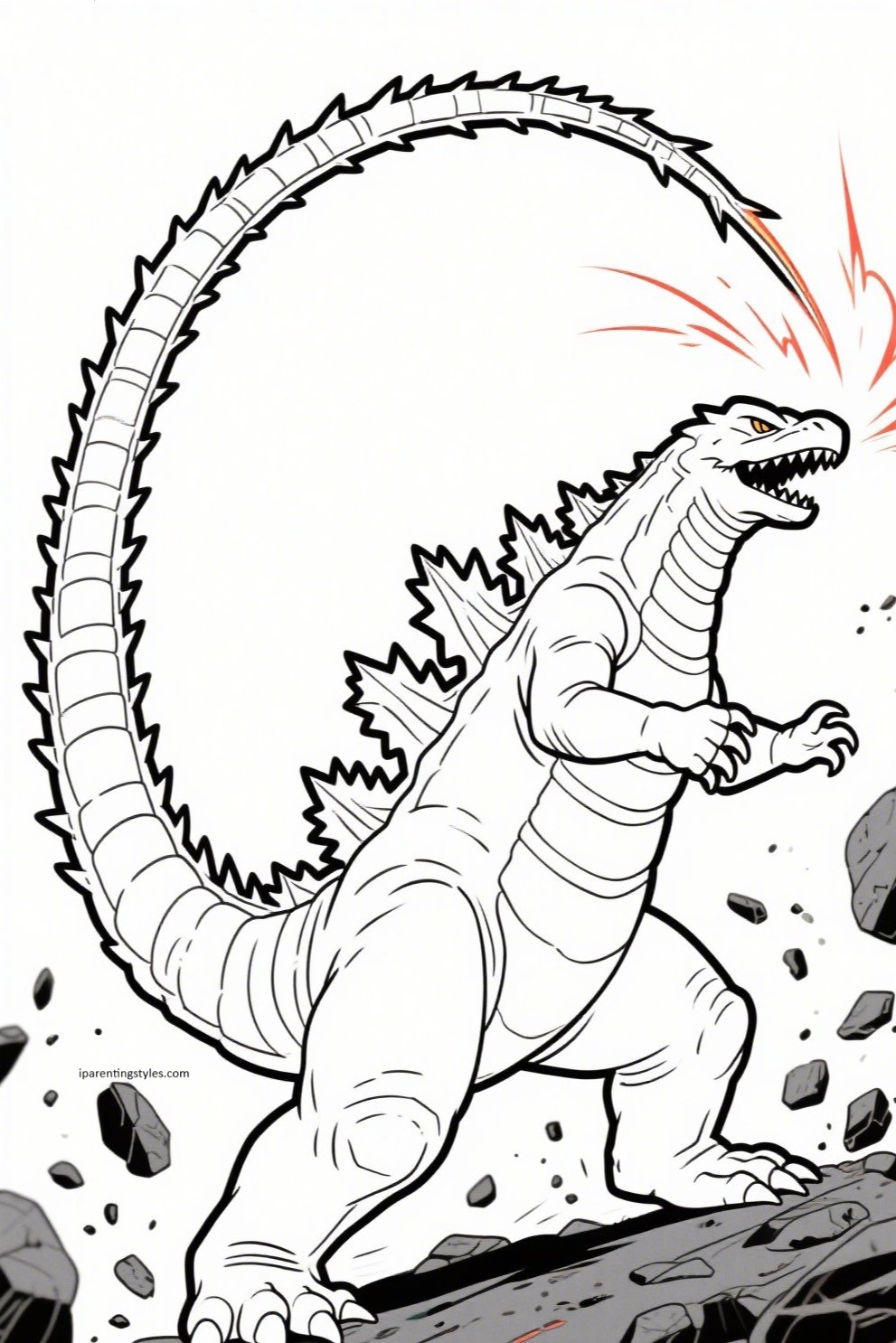 10 Printable Pages to Bring the King of Monsters to Life
