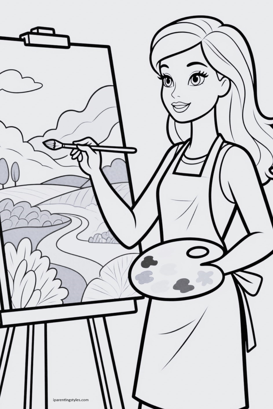 10 Adorable Barbie Coloring Pages to Unleash Your Creativity!