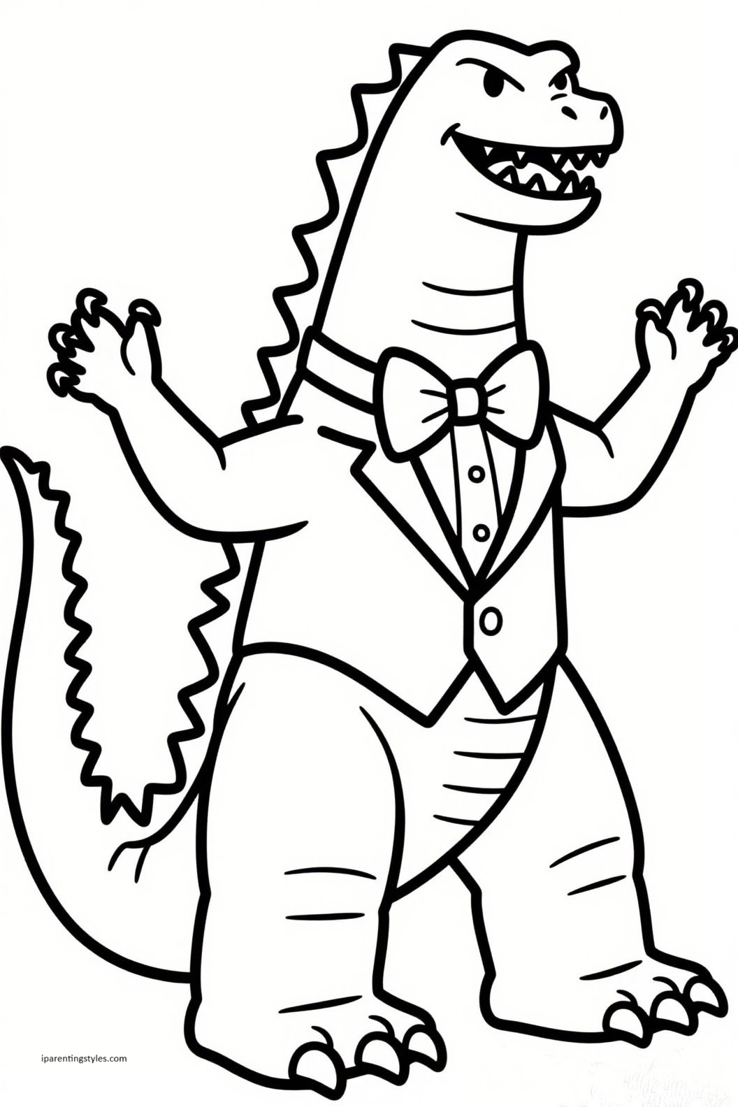 10 Adorable Godzilla Coloring Pages to Make You Smile! 🦖💖