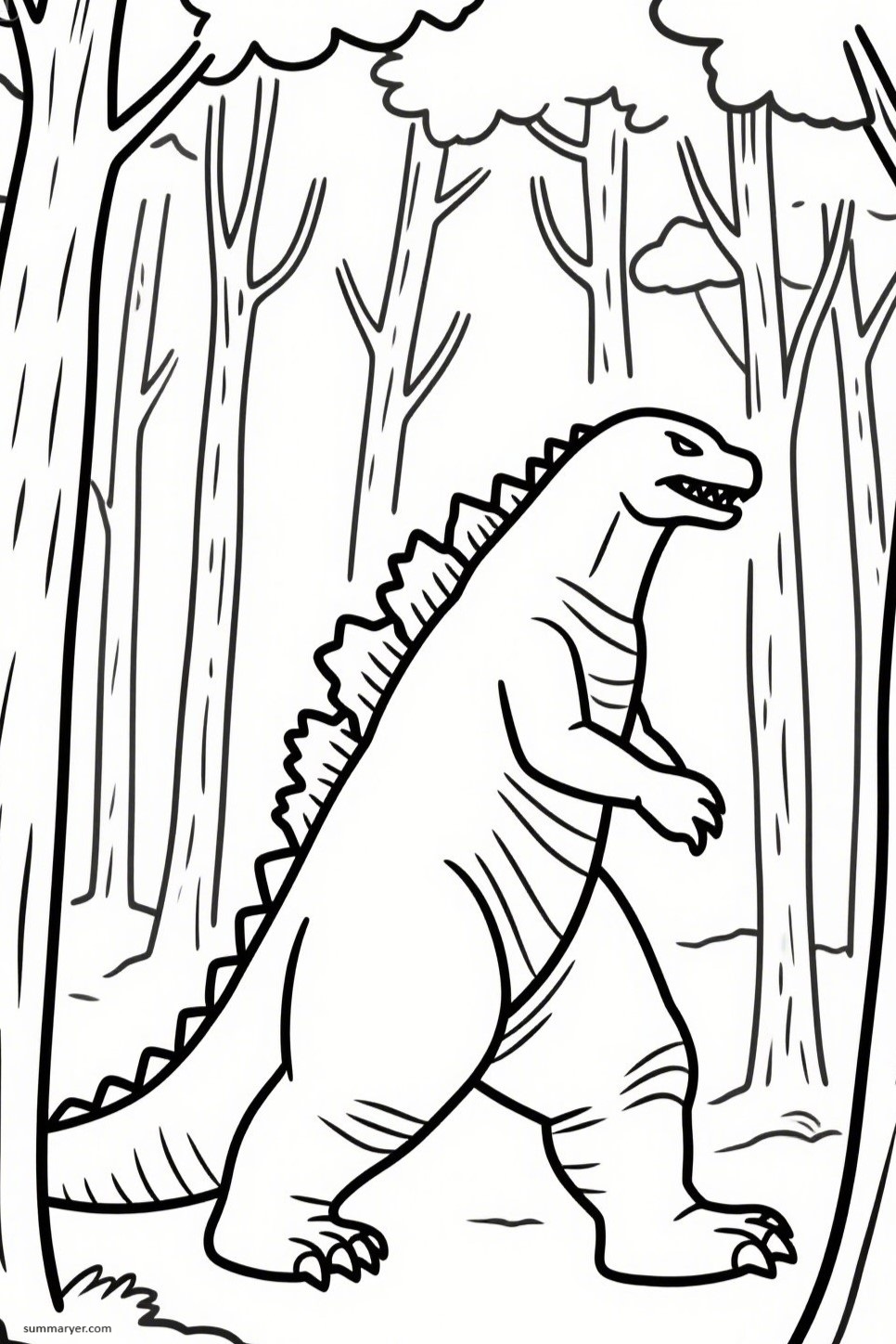 10 Epic Godzilla Coloring Sheet Ideas for Kids and Fans