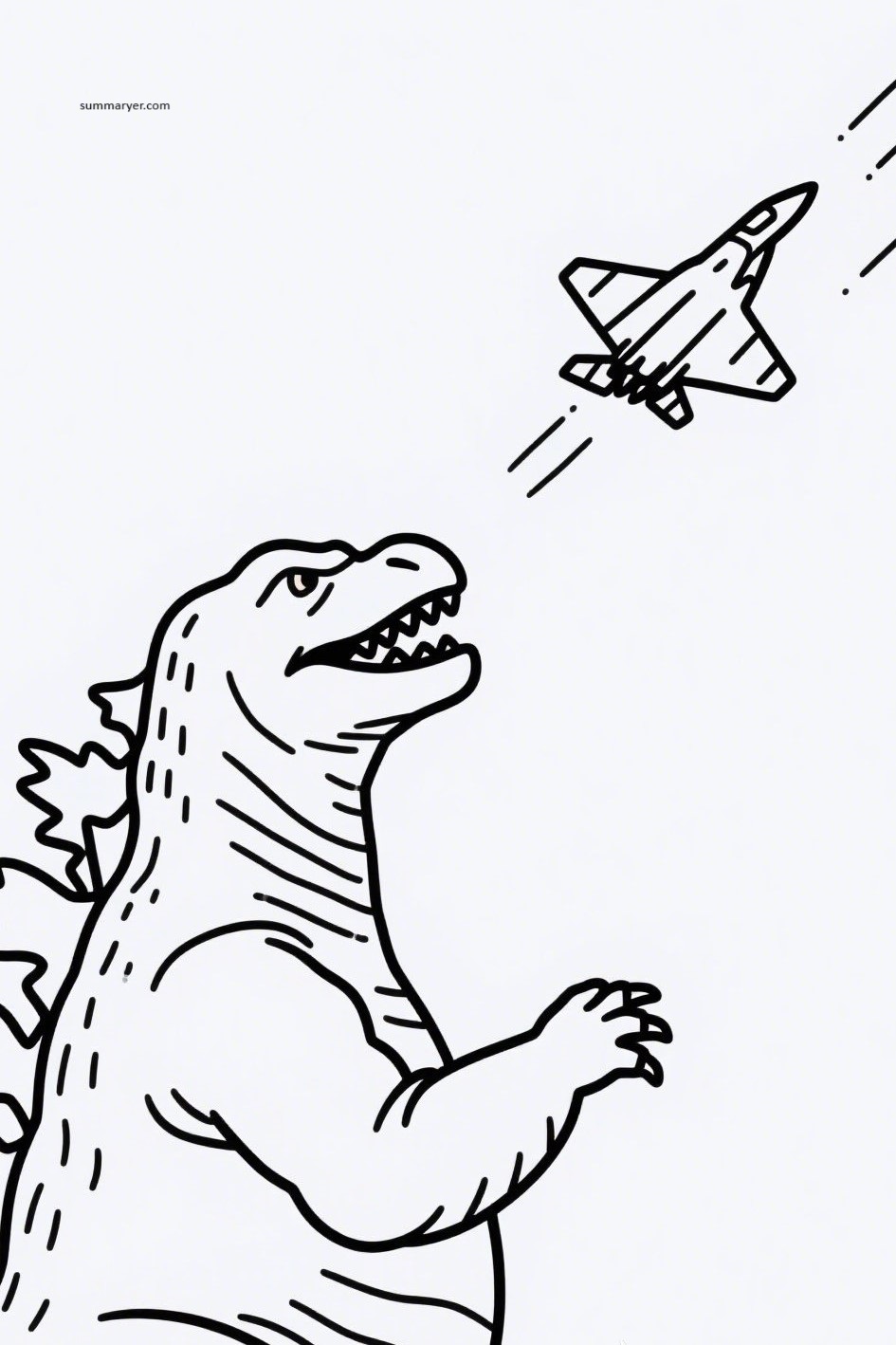 10 Roaringly Fun Godzilla Coloring Sheet Ideas for Kids and Adults