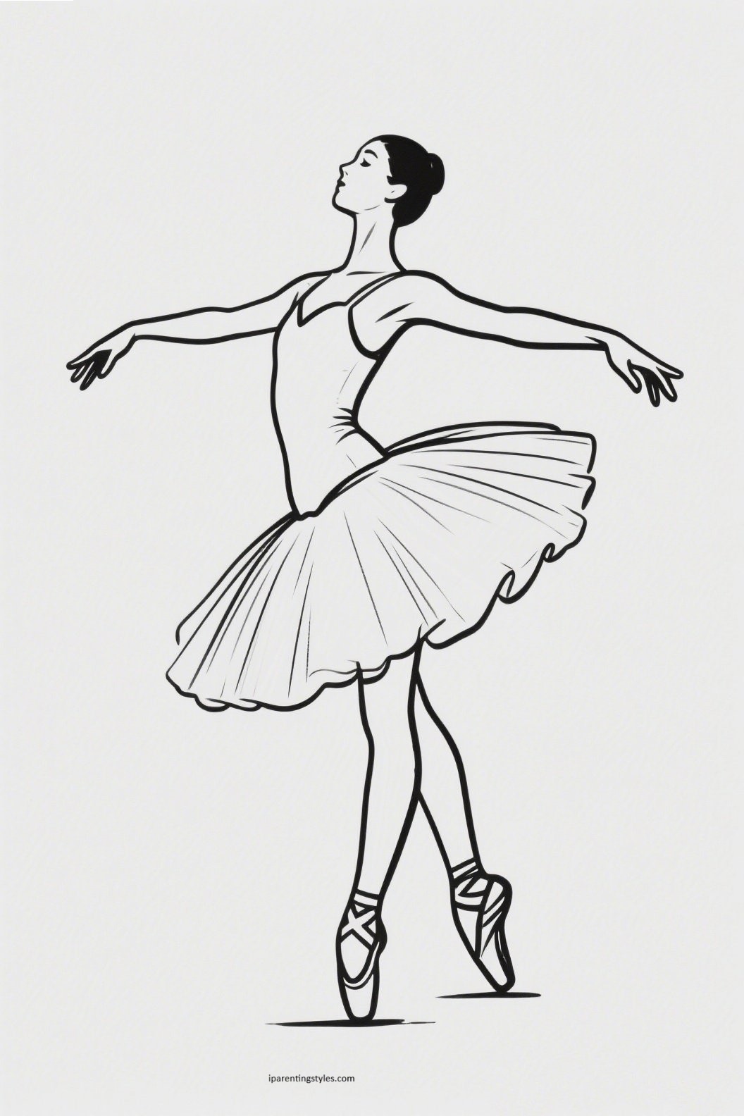 10 More Ballerina Coloring Pages to Bring Ballet to Life