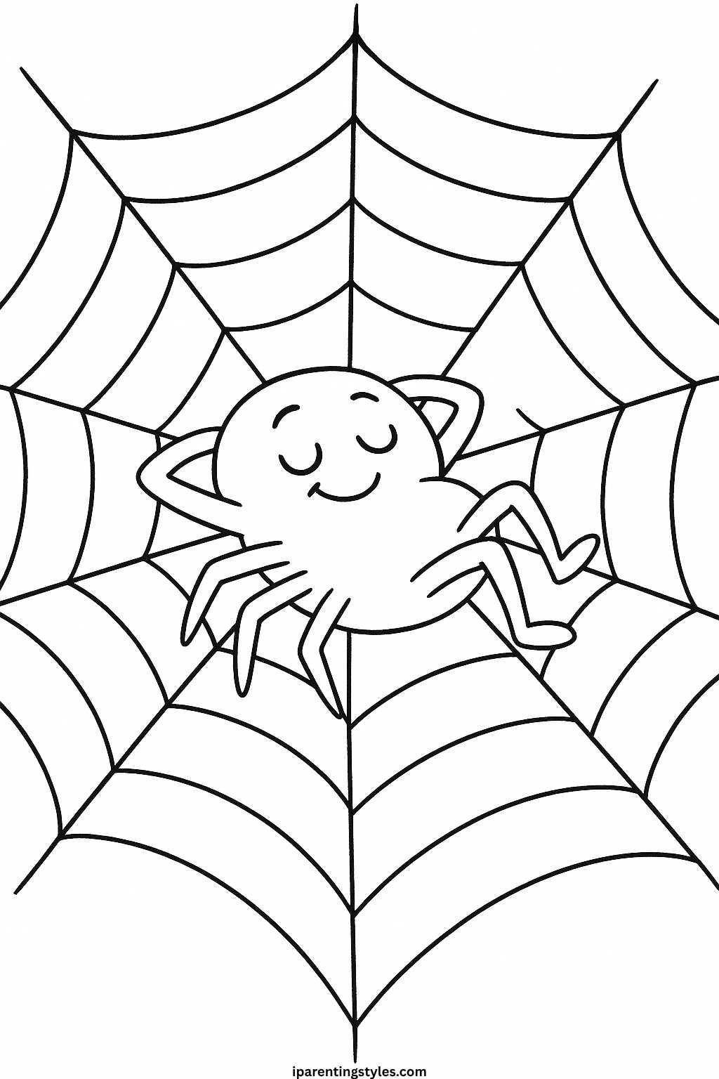 🕷️ Playful Spider Coloring Sheet Collection for Creative Minds "Sheet 3"
