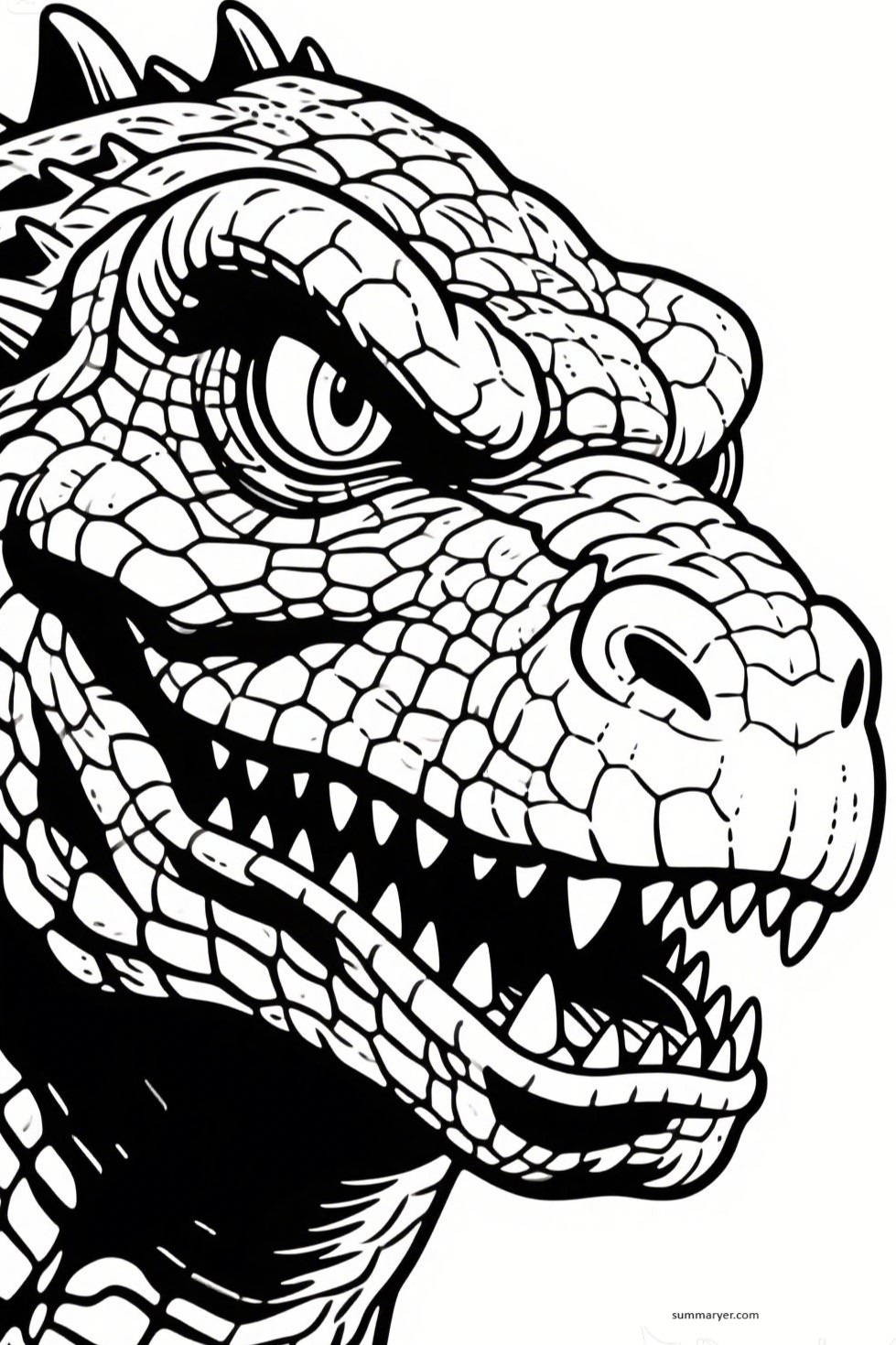 10 Roaringly Fun Godzilla Coloring Sheet Ideas for Kids and Adults