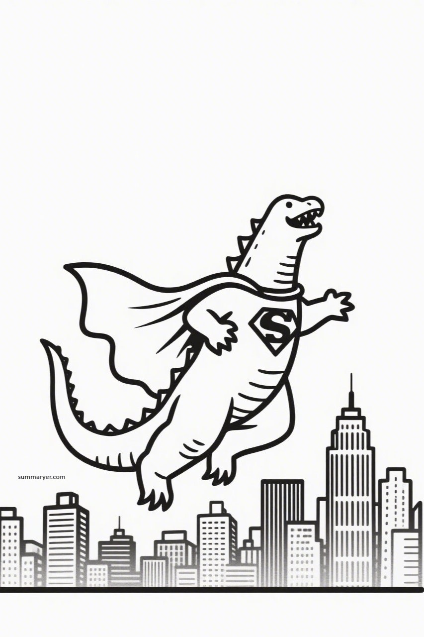 10 Creative Godzilla Coloring Sheet Ideas You’ve Never Seen Before
