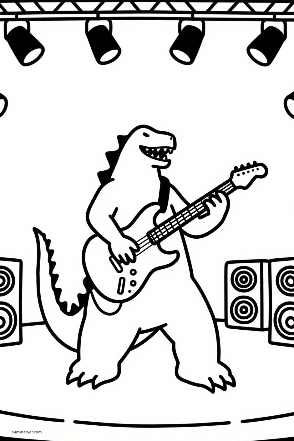 10 Unique Godzilla Coloring Sheet Ideas That Spark Creativity