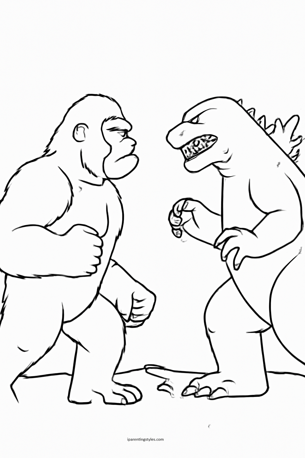 Unleash Your Inner Artist with These Epic Godzilla Coloring Pages!