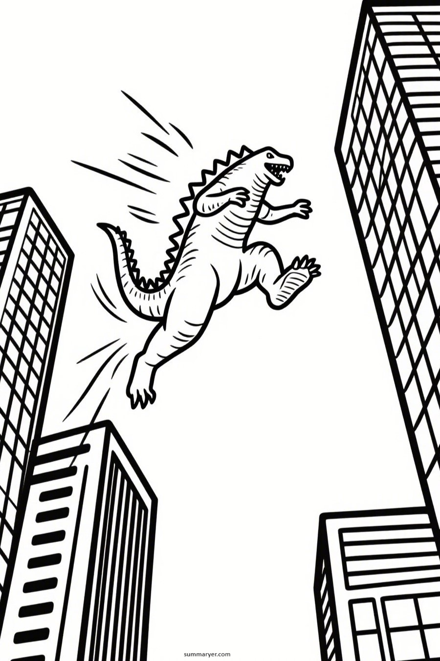 10 Roaringly Fun Godzilla Coloring Sheet Ideas for Kids and Adults
