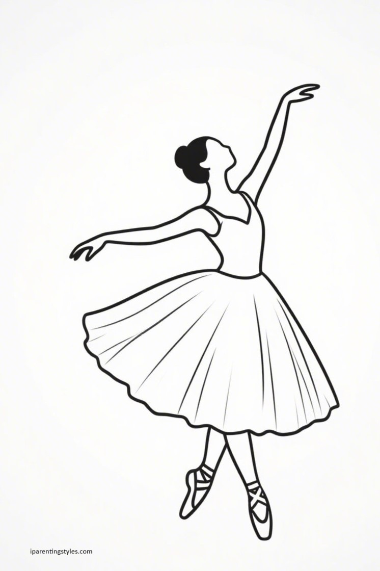 Embrace the Art of Ballet with These 10 Beautiful Ballerina Coloring Pages