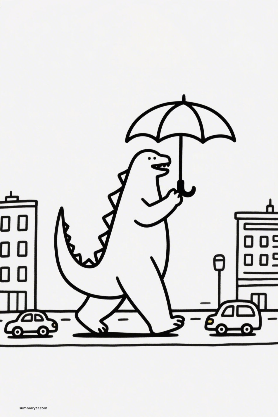 10 Unique Godzilla Coloring Sheet Ideas That Spark Creativity
