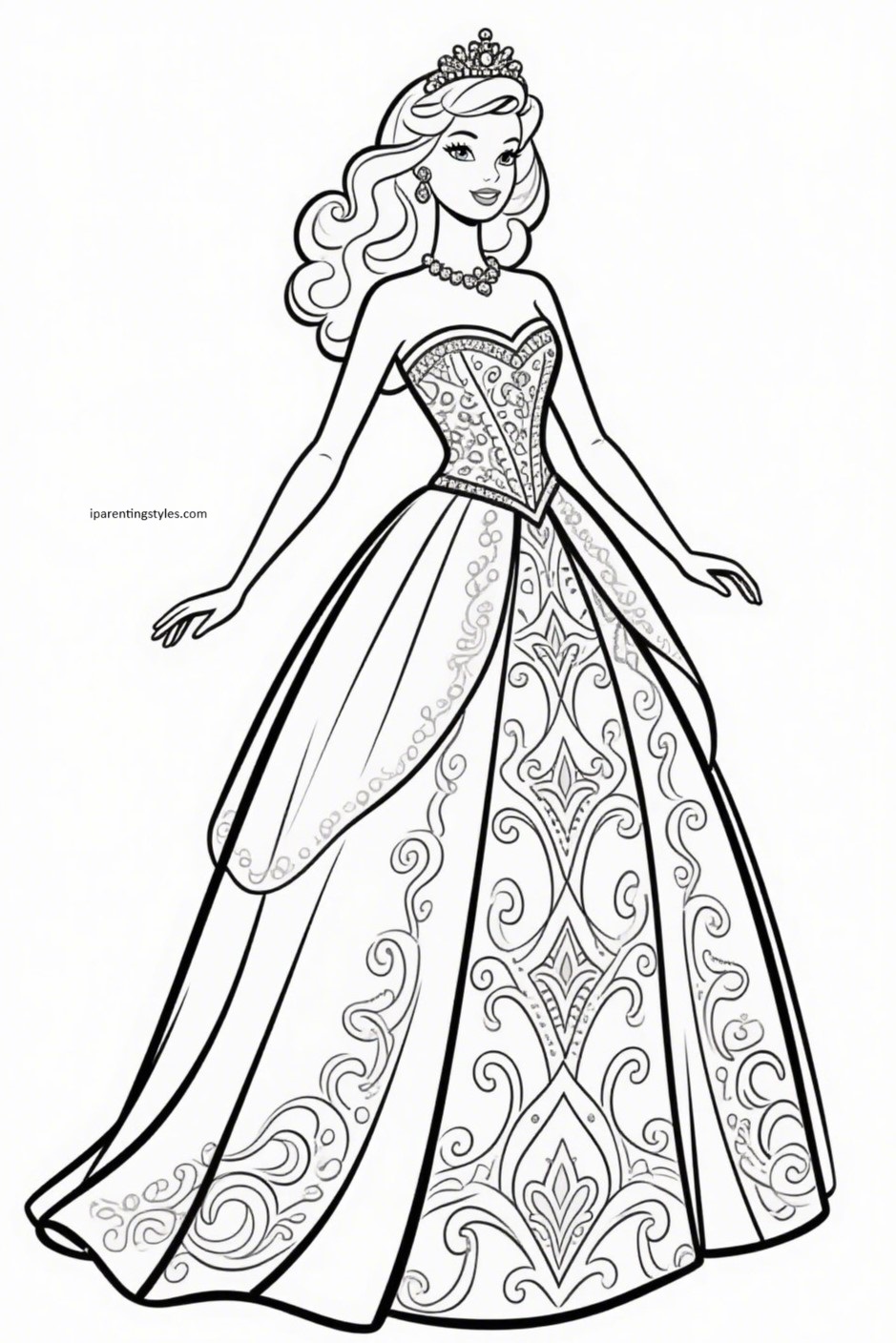 10 Adorable Barbie Coloring Pages to Unleash Your Creativity!