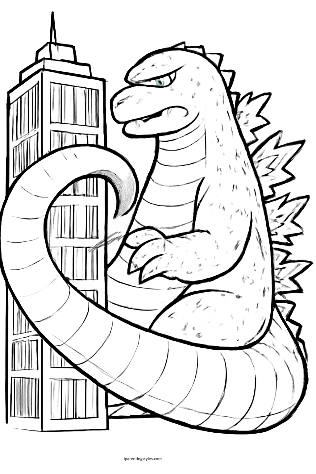 Dive Into the World of Godzilla: The Ultimate Coloring Page Adventure