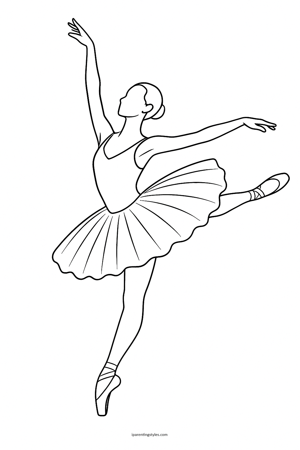 10 More Ballerina Coloring Pages to Bring Ballet to Life